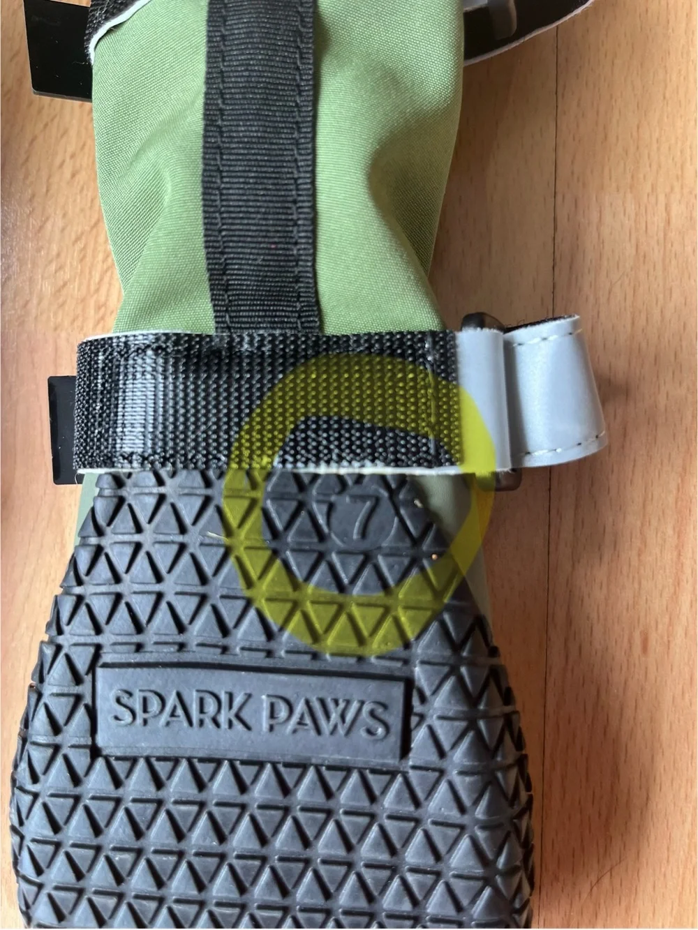 Size 7 Spark Paws Waterproof Rain & Snow Boots with Reflective Straps